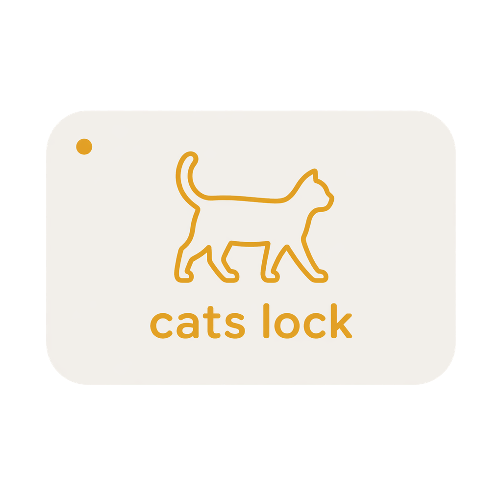 Cats Lock keycap logo